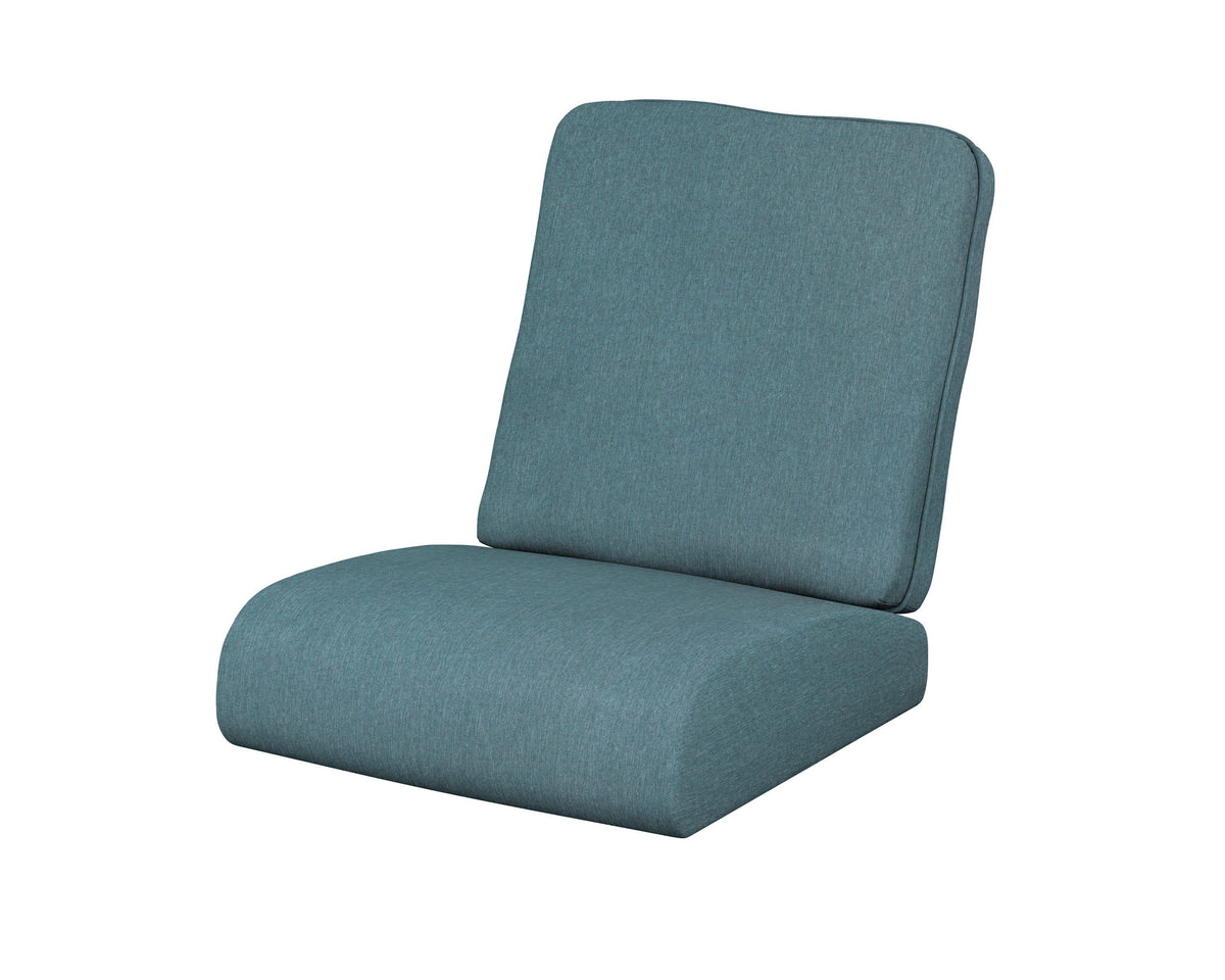 POLYWOOD Club Seat/Back Cushion in Ocean Teal