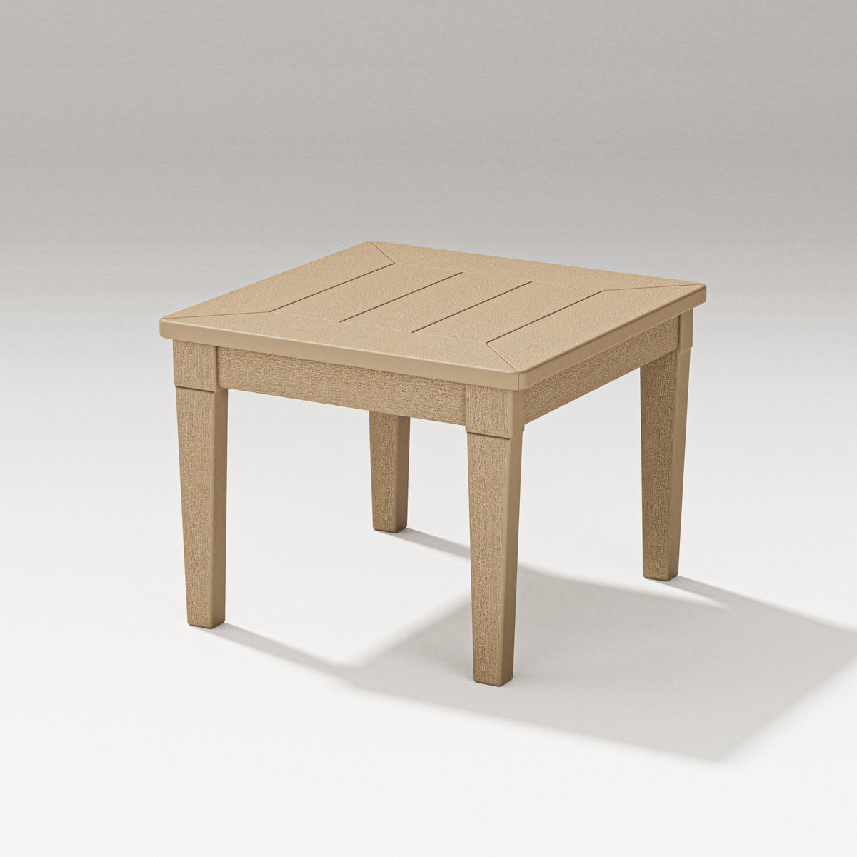 POLYWOOD Estate End Table in Vintage Sahara