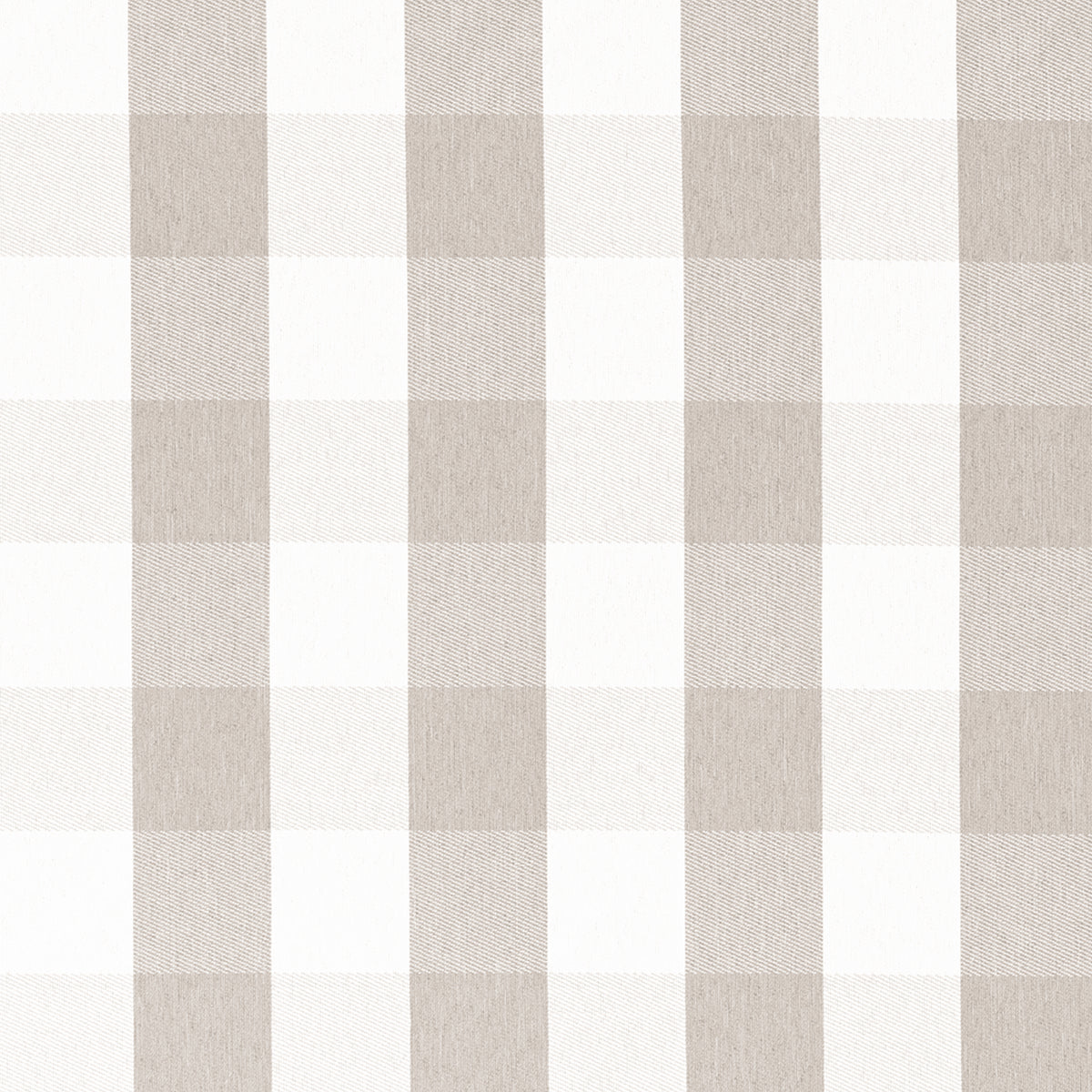 POLYWOOD Estate Dining Seat Pad in Buffalo Plaid Dune Burlap