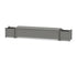 POLYWOOD 72" Nautical Straight Planter Storage Bench Set in Slate Grey
