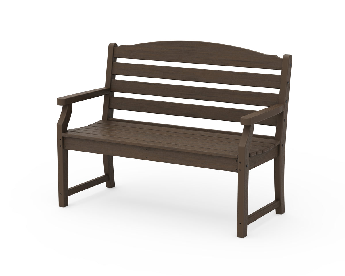 POLYWOOD Savannah 48" Bench in Kona