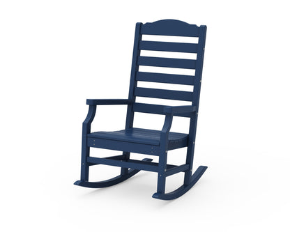 POLYWOOD Savannah Rocking Chair in Navy