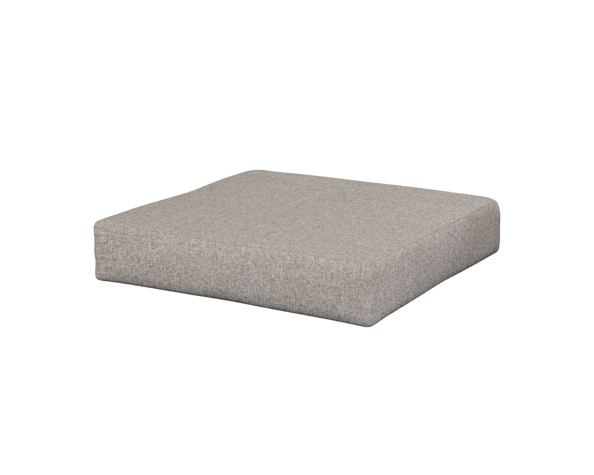 POLYWOOD Vineyard Ottoman Cushion in Weathered Tweed