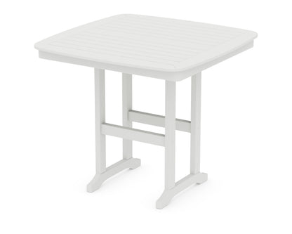 POLYWOOD Nautical 44" Counter Table in Vintage White