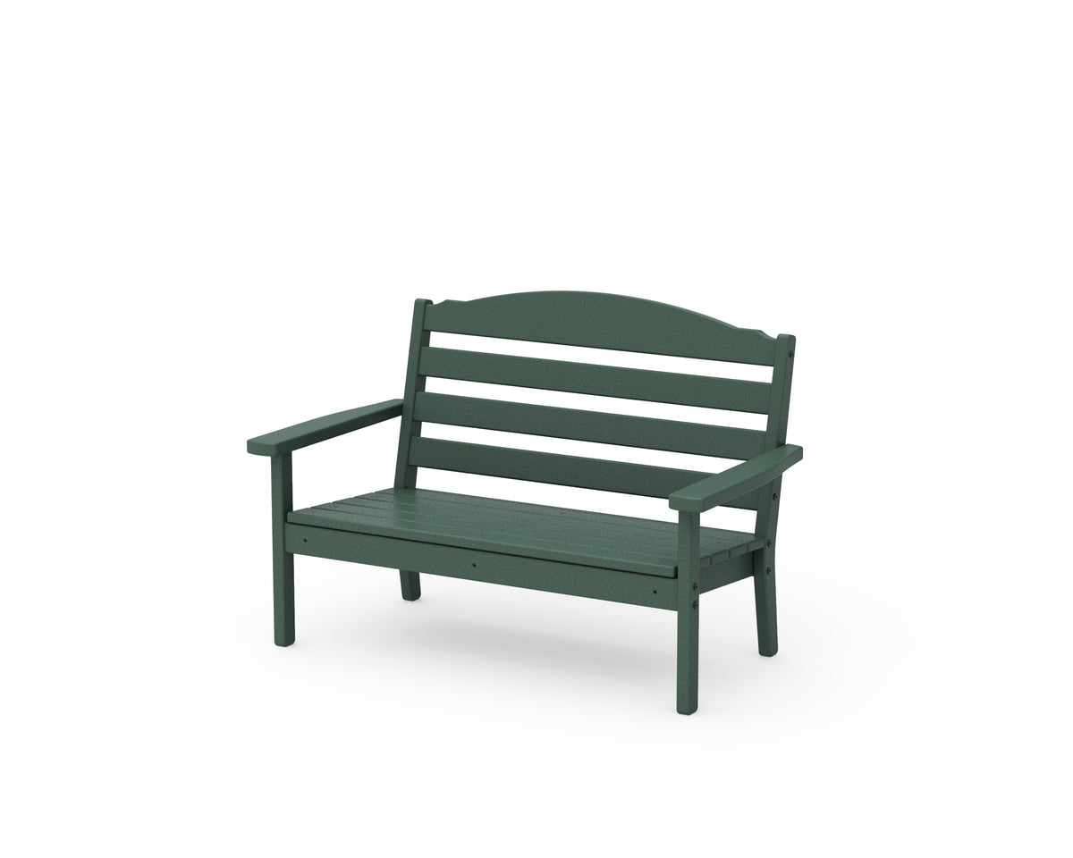 POLYWOOD Savannah Kids Bench in Green