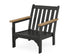 POLYWOOD Vineyard Chair Frame in Black / Natural