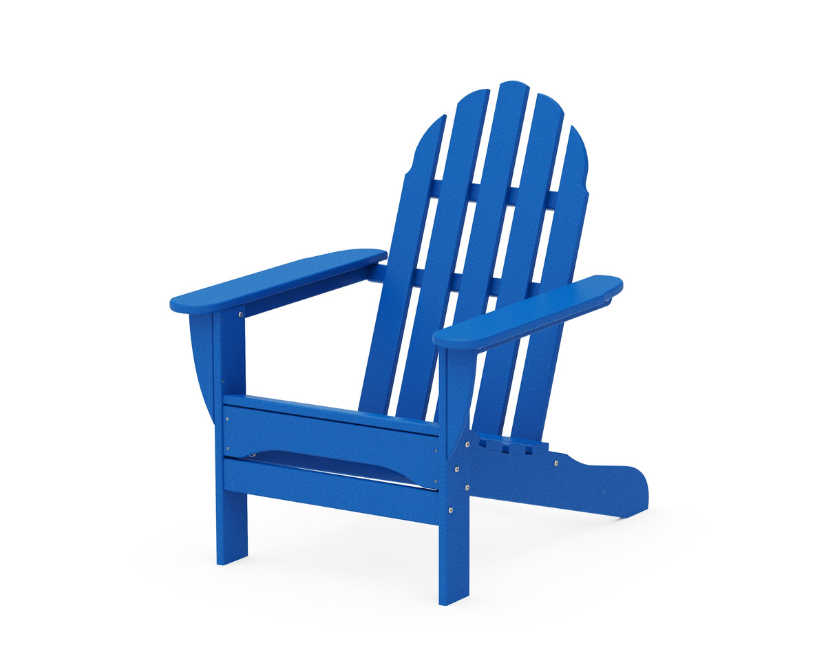 POLYWOOD Classic Adirondack Chair in Pacific Blue