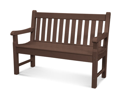 POLYWOOD Rockford 48" Bench in Mahogany