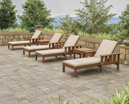 POLYWOOD Acadia 6-Piece Chaise Set in an outdoor setting