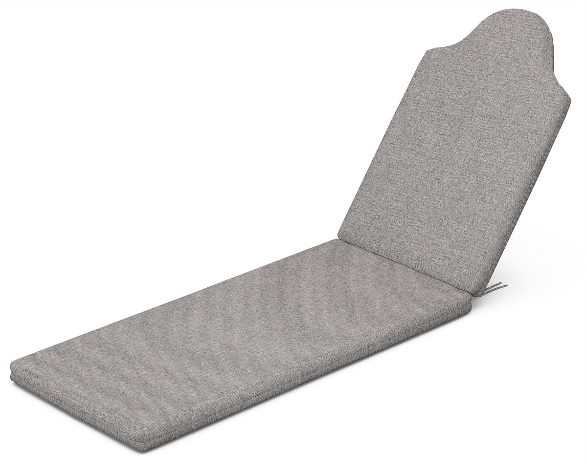 POLYWOOD Chaise Cushion in Grey Mist