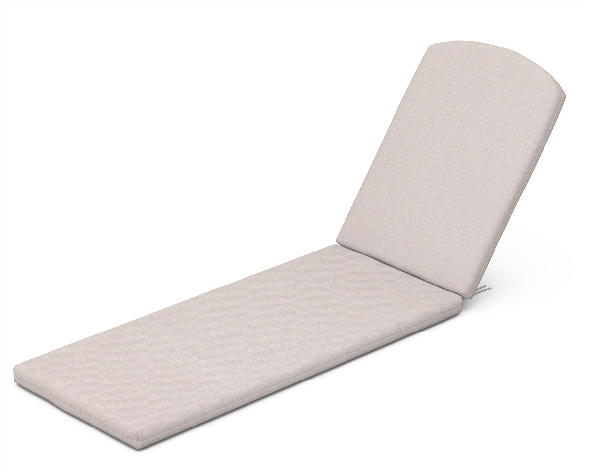 POLYWOOD Chaise Cushion in Dune Burlap