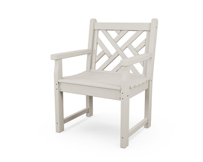 POLYWOOD Chippendale Garden Arm Chair in Sand