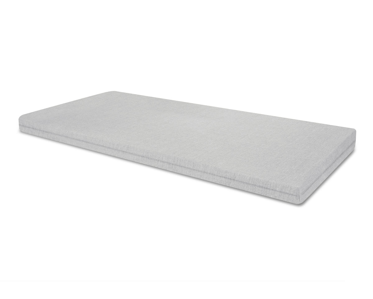 POLYWOOD Bench Seat Cushion - 17.25"D x 56.5"W x 2.5"H in Granite
