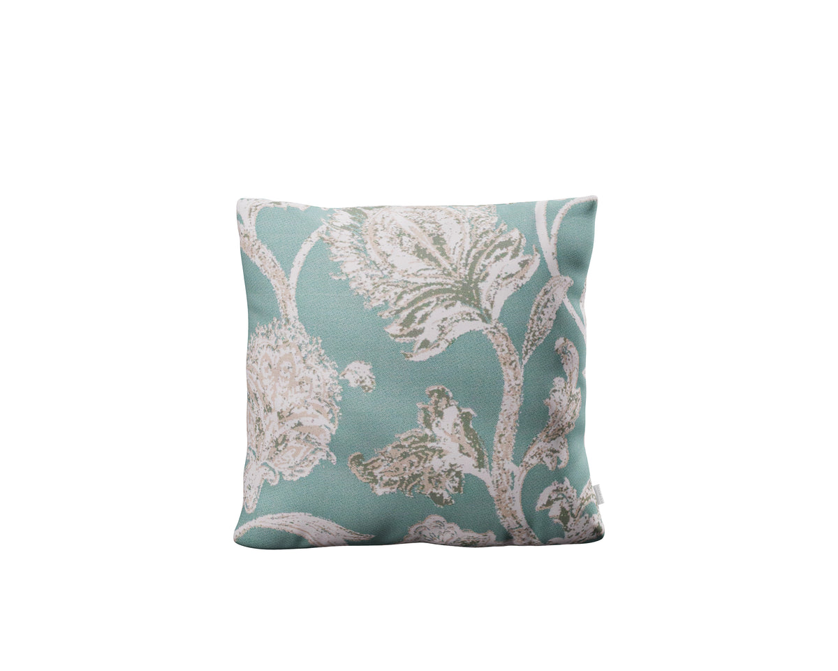 POLYWOOD 16" Outdoor Throw Pillow in Botanical Gardens Spa