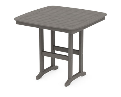 POLYWOOD Nautical 44" Counter Table in Driftwood