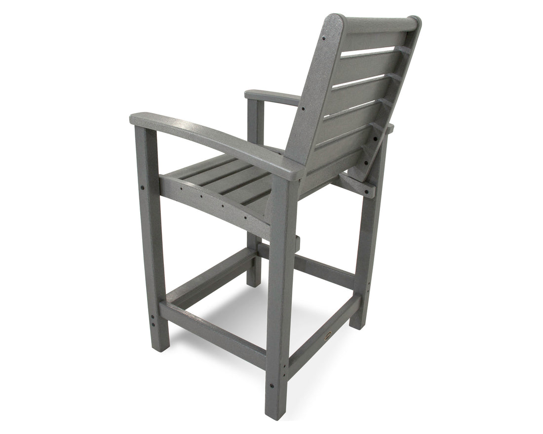 POLYWOOD Signature Counter Chair angle view