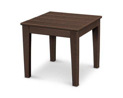 POLYWOOD Newport 18" End Table in Mahogany