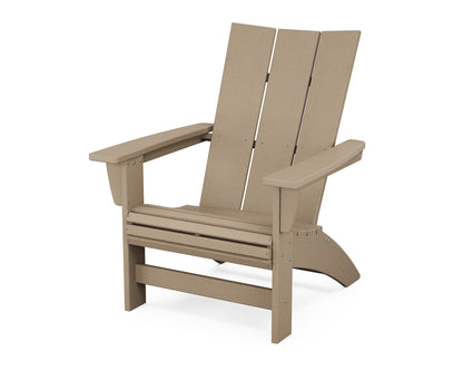 POLYWOOD Modern Grand Adirondack Chair in Vintage Sahara