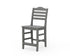POLYWOOD Savannah Counter Side Chair in Slate Grey