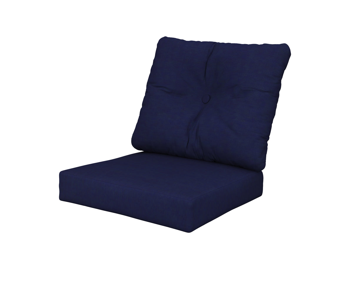 POLYWOOD Classics Seat/Back Cushion Set in Navy