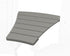POLYWOOD Angled Adirondack Connecting Table in Slate Grey