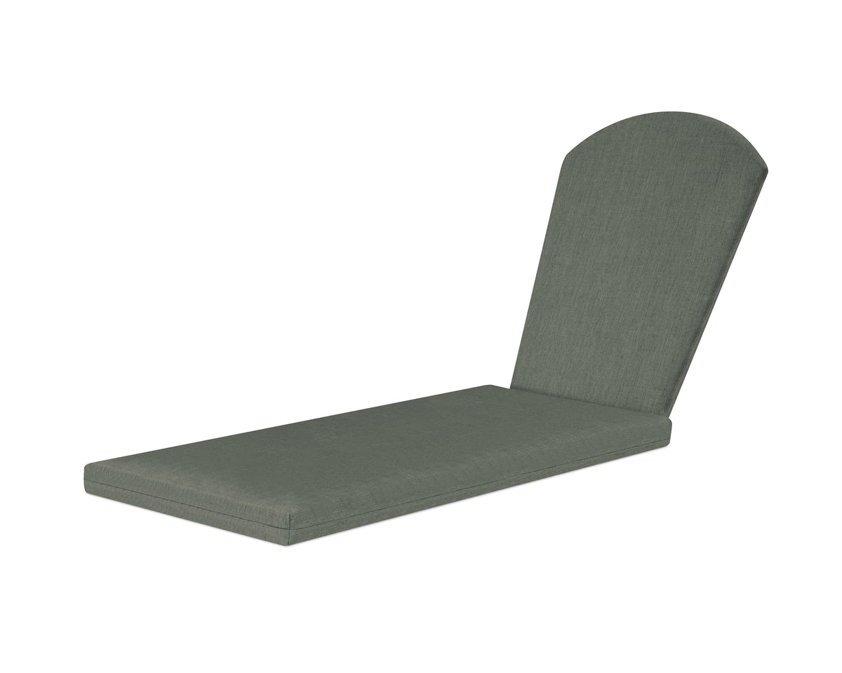 POLYWOOD Chaise Cushion in Cast Sage