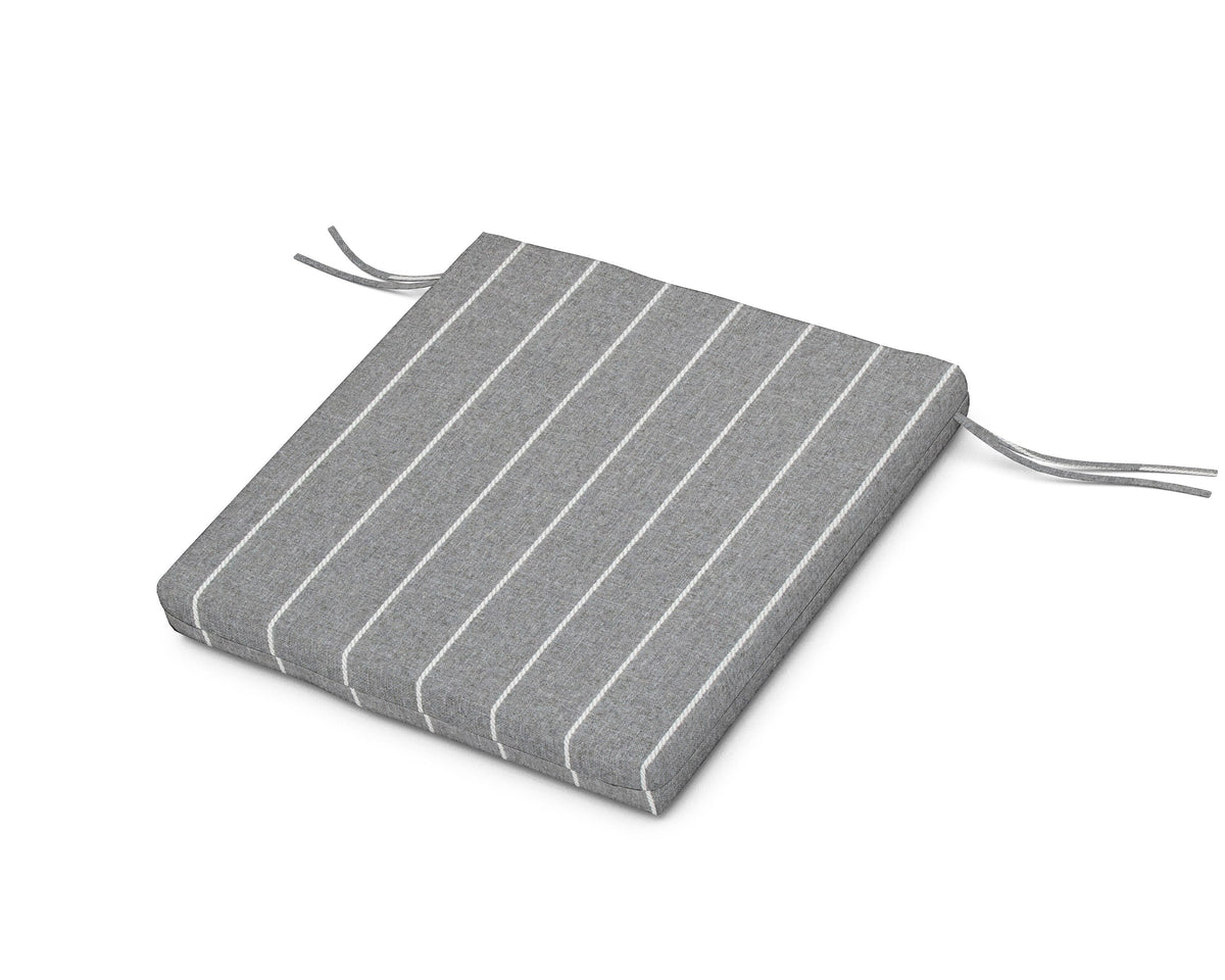 POLYWOOD 20” x 20” Seat Cushion in Pencil Pewter