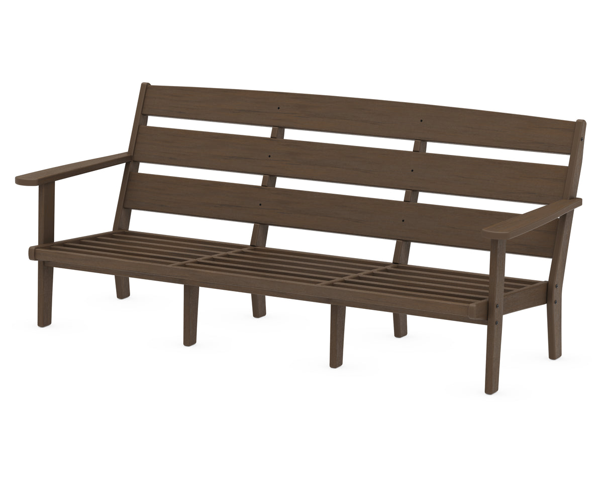 POLYWOOD Lakeside Deep Seating Sofa Frame in Kona