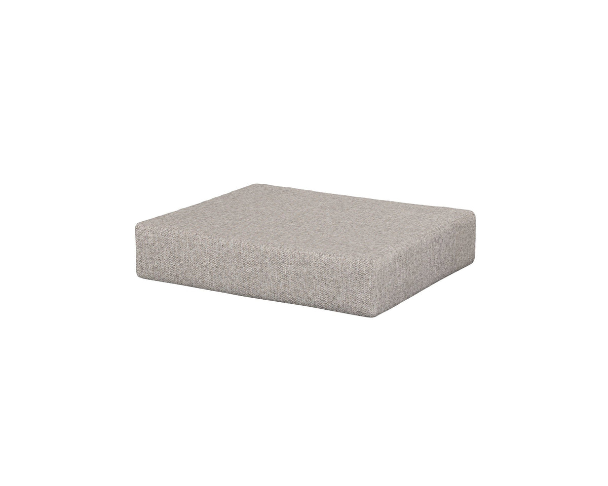 POLYWOOD Acadia Ottoman Cushion in Weathered Tweed