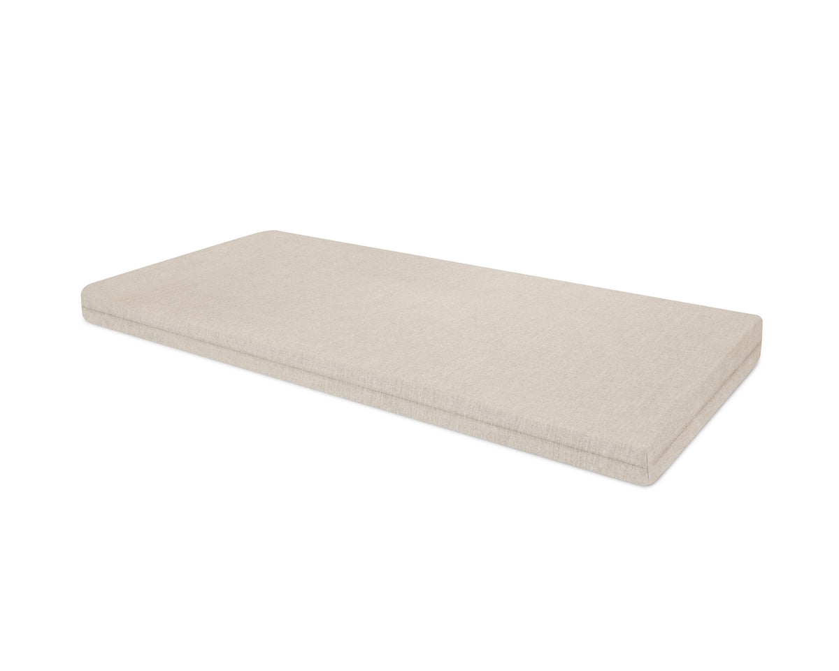 POLYWOOD Bench Seat Cushion - 17.25"D x 44.5"W x 2.5"H in Cast Ash