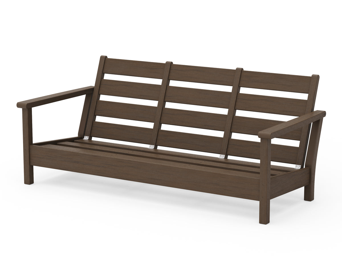 POLYWOOD Harbour Sofa Frame in Kona