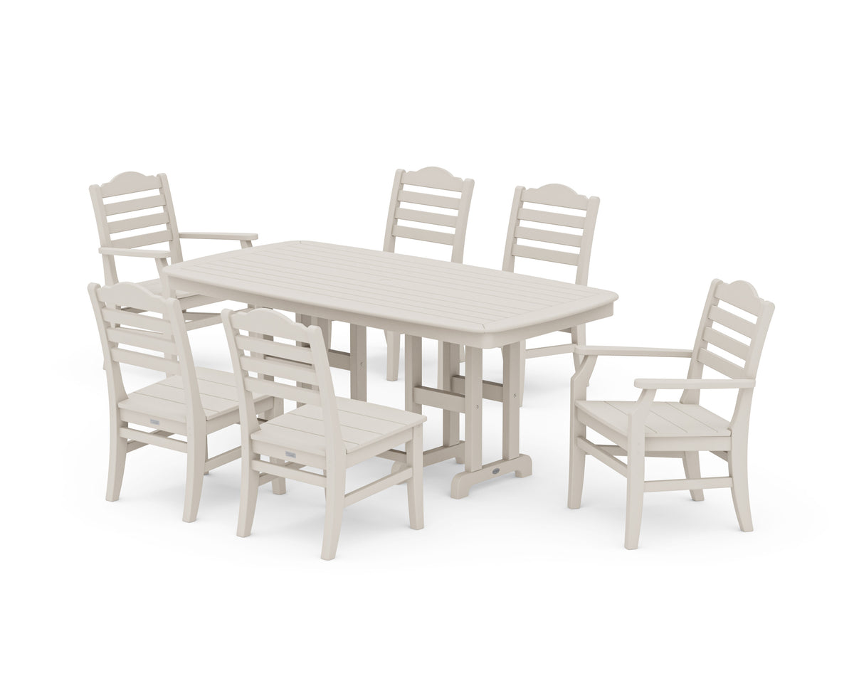 POLYWOOD Savannah 7-Piece Dining Set in Sand
