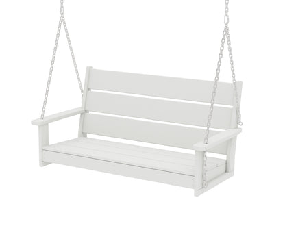POLYWOOD Lakeside 48" Swing in Vintage White