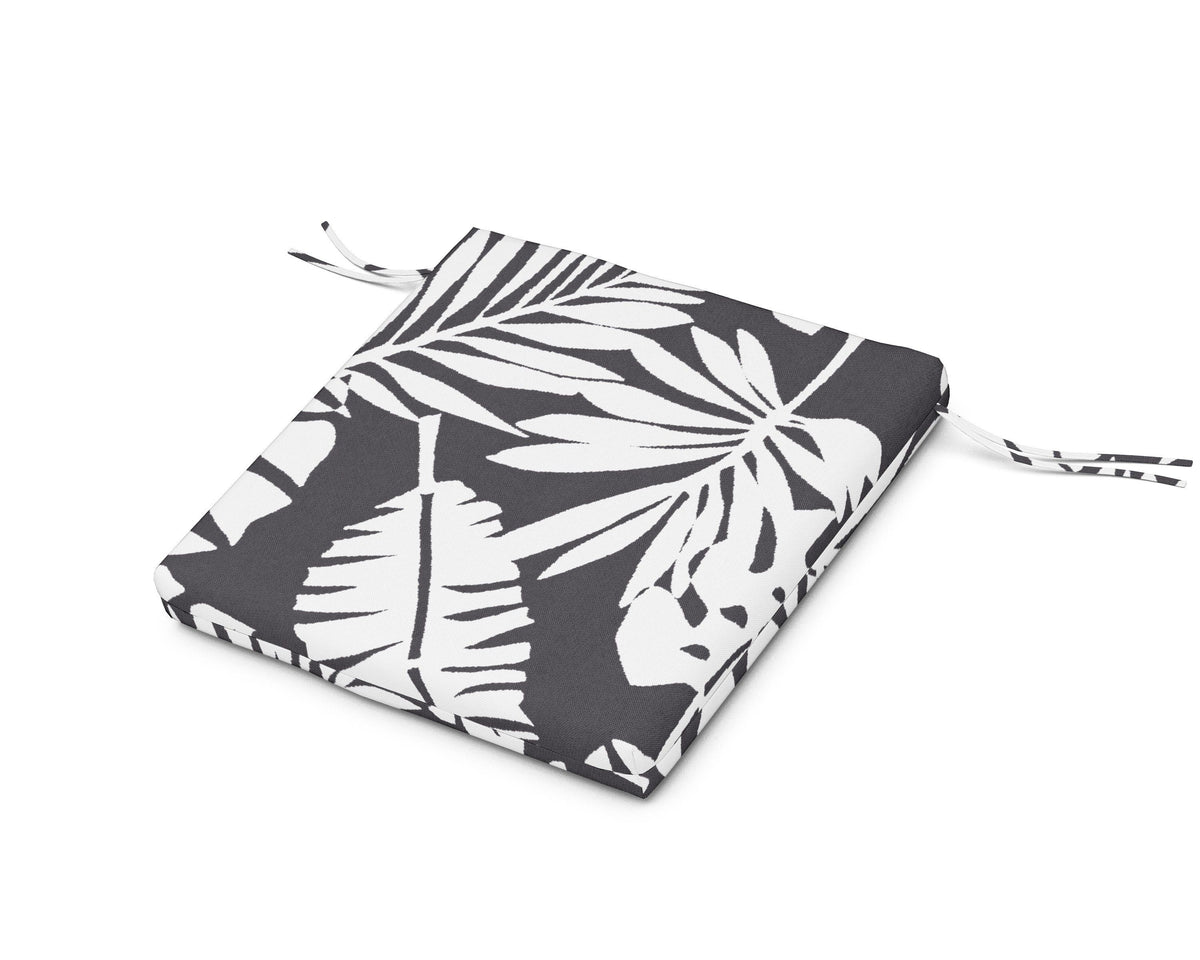 POLYWOOD 20” x 20” Seat Cushion in Leaf Carbon