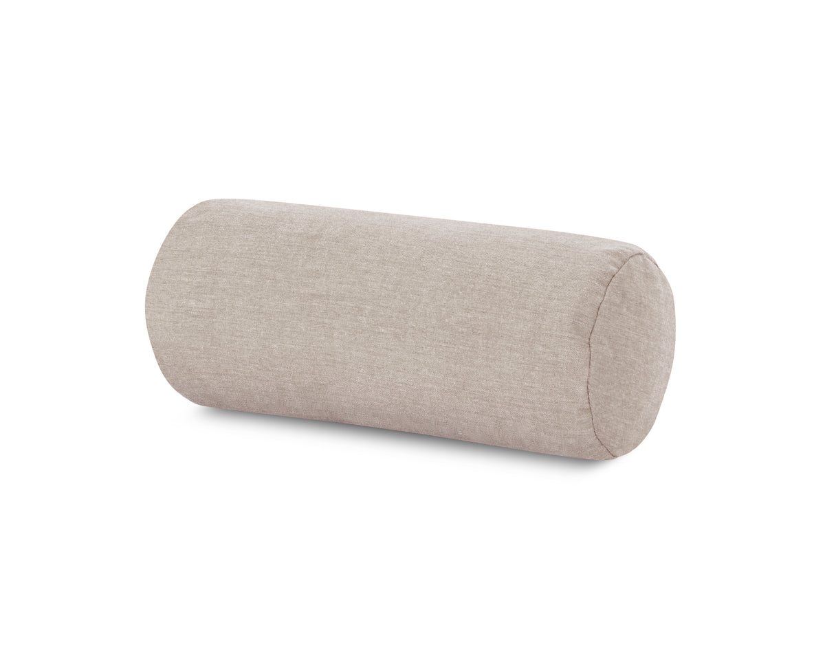 POLYWOOD Outdoor Bolster Pillow in Cast Ash