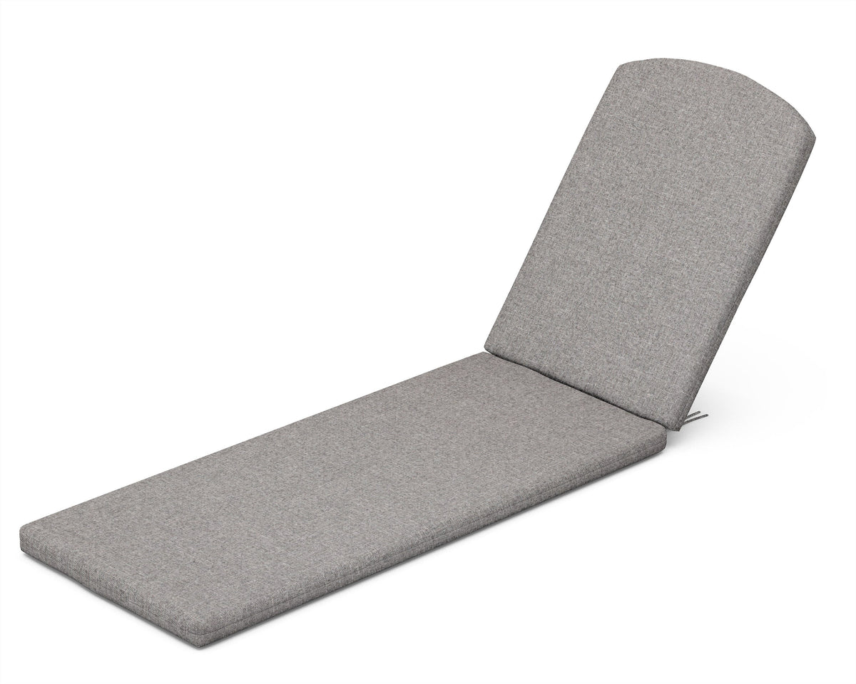 POLYWOOD Chaise Cushion in Grey Mist
