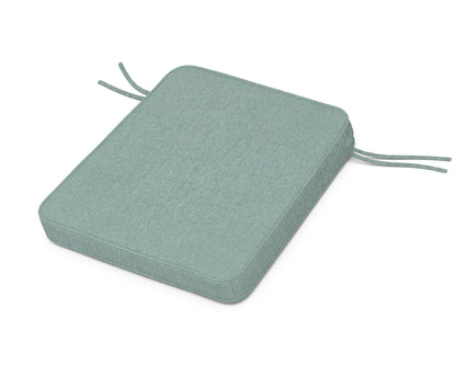 POLYWOOD Chinoiserie Rocker Seat Cushion in Glacier Spa