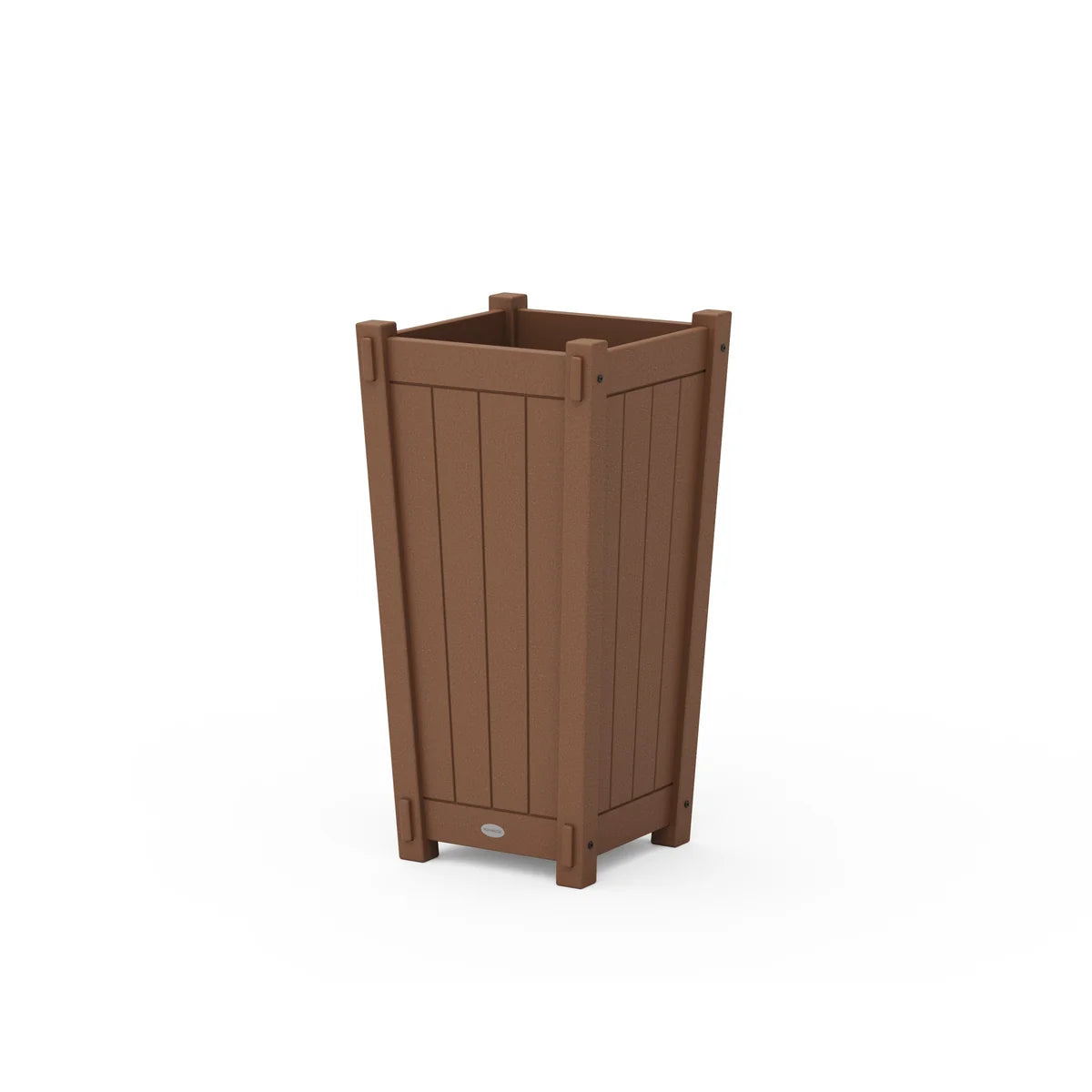 POLYWOOD Vineyard Tapered Square Planter Box