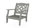POLYWOOD Chinoiserie Deep Seating Chair Frame in Slate Grey