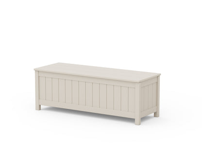 POLYWOOD Vineyard 48" Storage Bench in Sand