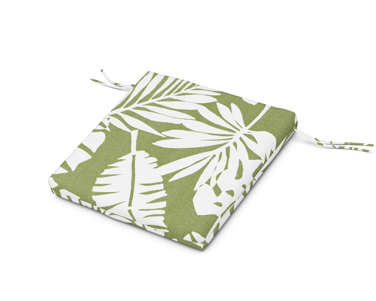 POLYWOOD 20” x 20” Seat Cushion in Leaf Chive