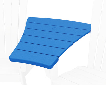 POLYWOOD Angled Adirondack Connecting Table in Pacific Blue