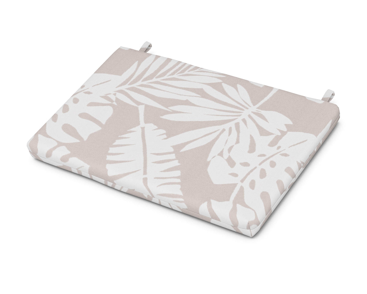 POLYWOOD Eastport Lounge Chair Cushion in Leaf Dune Burlap