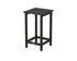 POLYWOOD Studio Square Counter Side Table in Black
