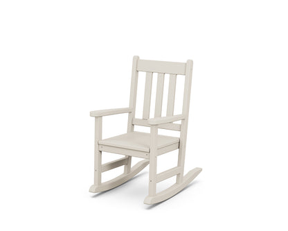 POLYWOOD Kids Vineyard Rocking Chair in Sand