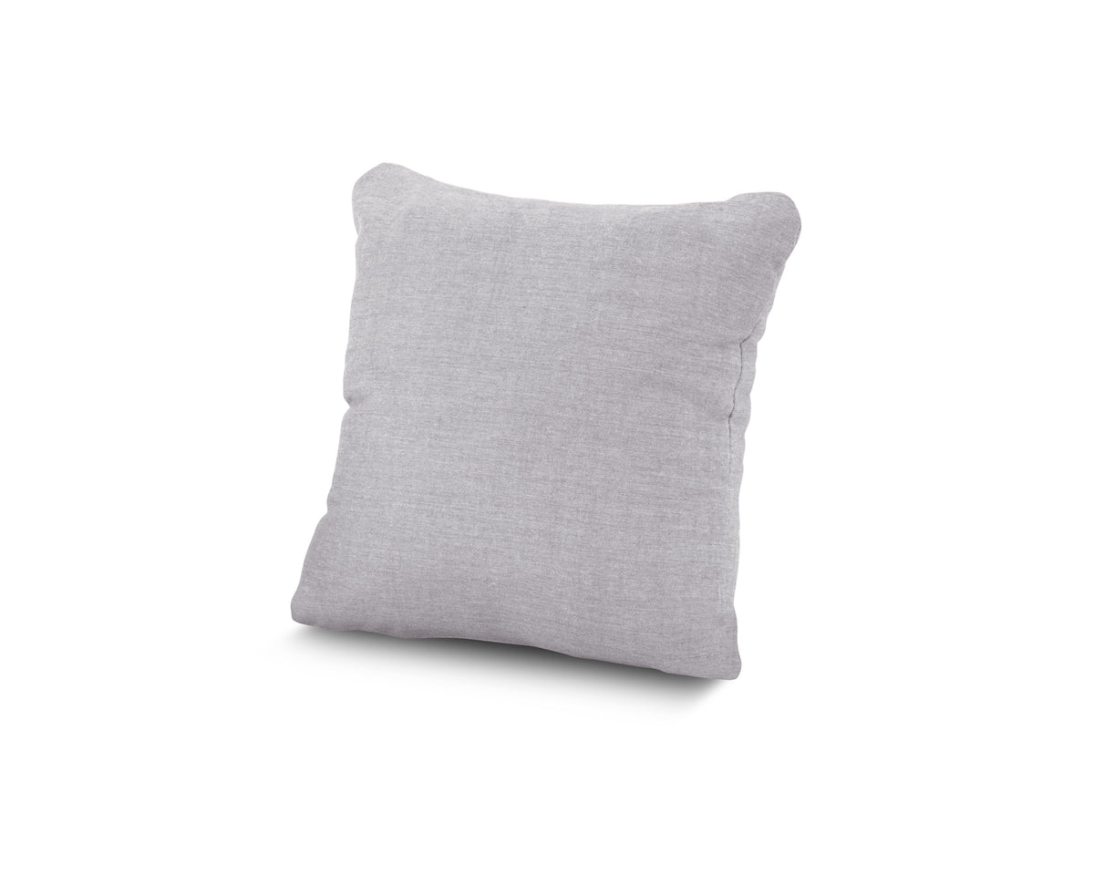 POLYWOOD 16" Outdoor Throw Pillow in Granite