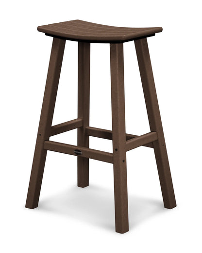 POLYWOOD Traditional 30" Saddle Bar Stool
