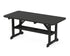 POLYWOOD Park 33" x 70" Harvester Picnic Table in Black