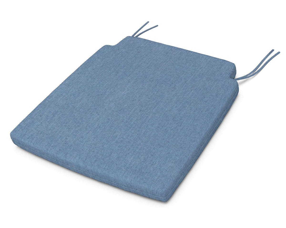 POLYWOOD Savannah Dining Seat Pad in Sky Blue