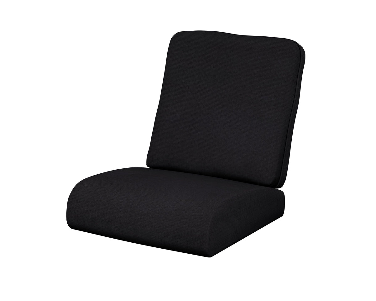 POLYWOOD Club Seat/Back Cushion in Midnight Linen